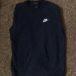Navy blue nike sweatshirt
